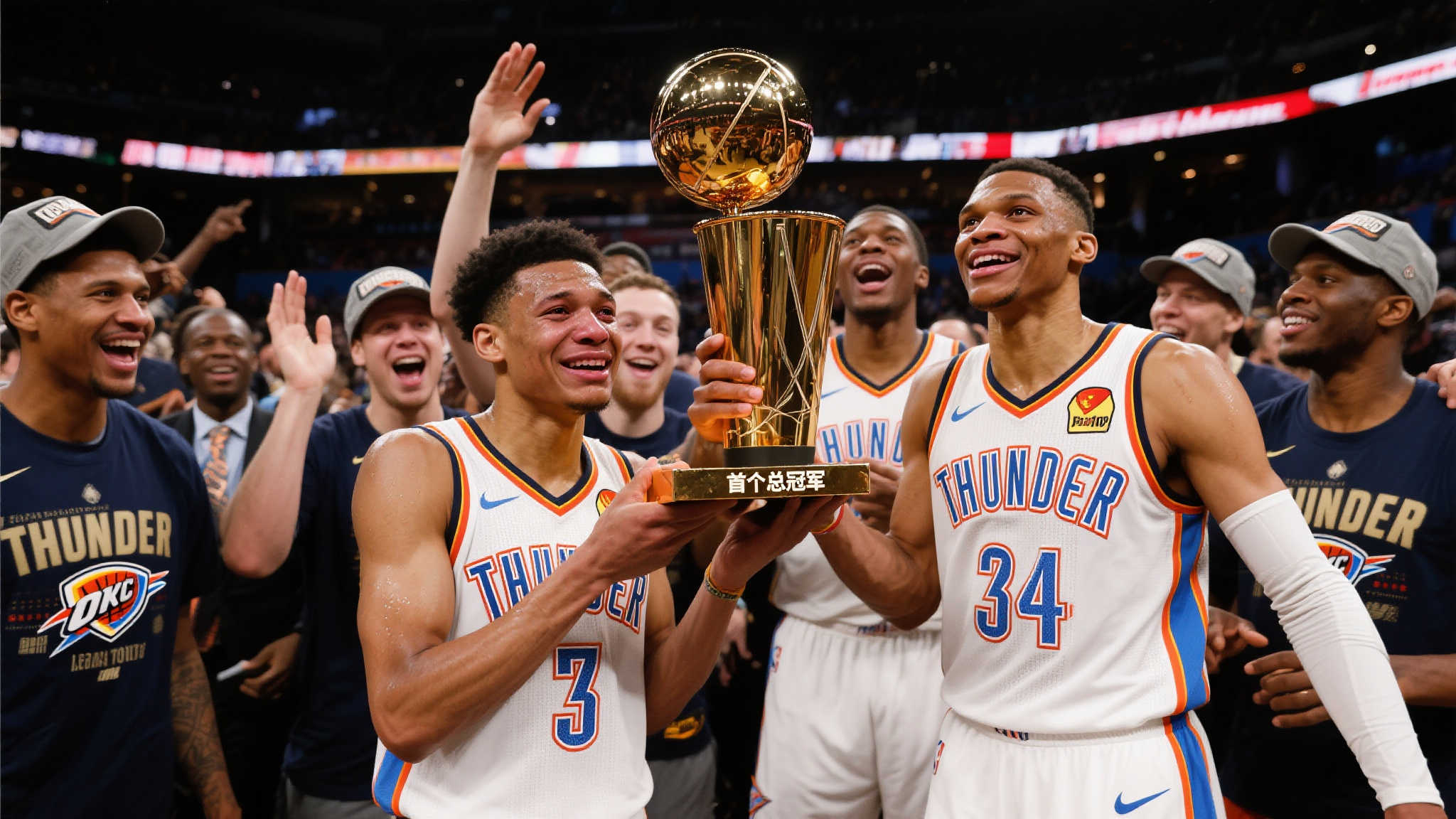 雷霆众将首尝冠军滋味,卡鲁索再添荣耀! 雷霆众将首尝冠军滋味,卡鲁索再添荣耀!